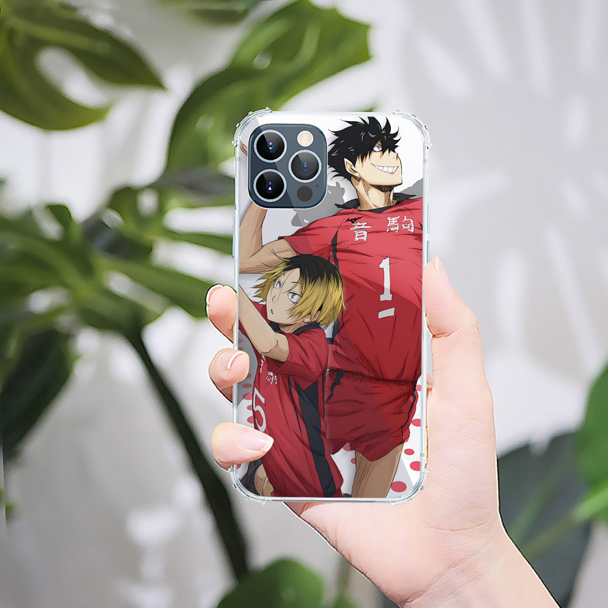 （画像用） ハイキュー!! Haikyu!! 【iPhone 12シリーズ対応】透明スマホケース（クリアソフトケース）
